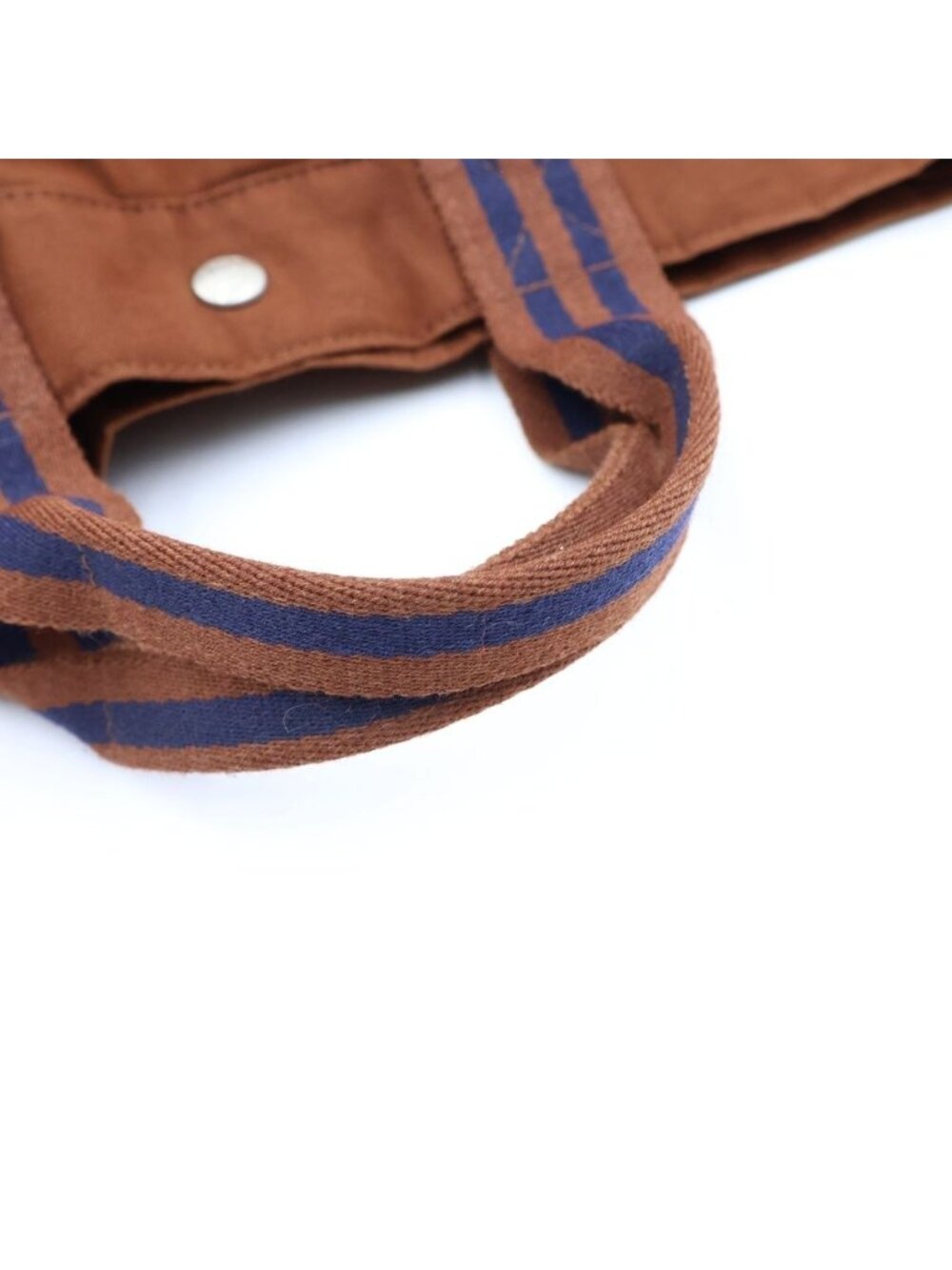 Hermes Fourre Tout MM Canvas Tote Bag Brown - Picture 7 of 8